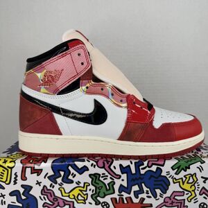 Nike Air Jordan 1 High OG‎ Spiderman NEXT CHAPTER DV1748-601 US 7Y NEW in BOX